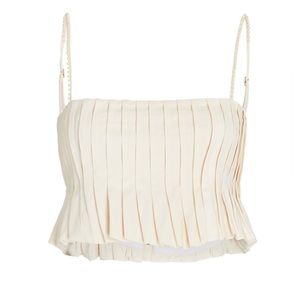 Agua by Aguabendita Tulipan Pleated Poplin Crop - medium